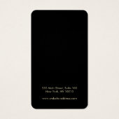 BLACK Custom Add Logo Earring (Rückseite)