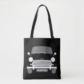 Black Custom Classic UK Mini Auto Tote Bag Tasche (Vorderseite)