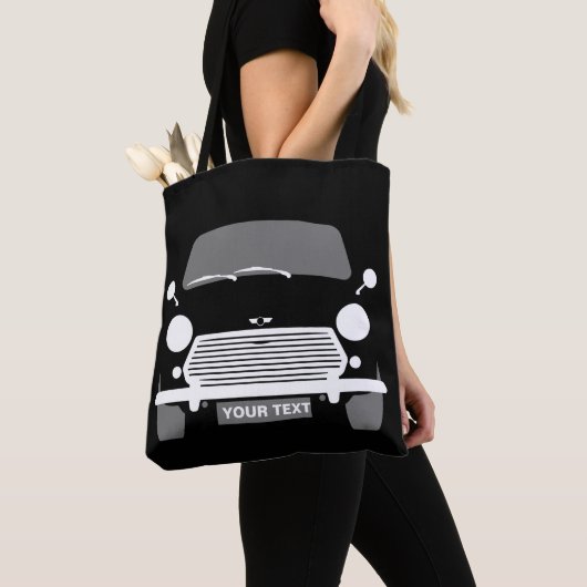 Black Custom Classic UK Mini Auto Tote Bag Tasche (Von Nahem)