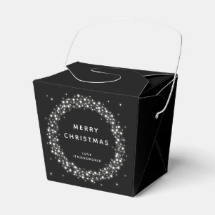 Black Custom Message Funkklatschen Lights Weihnach Geschenkschachtel