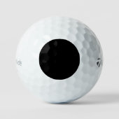 Black Custom Taylor Made TP5 Golf Balls Golfball (Vorderseite)