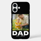 Black Dad Established Bold Photo Case-Mate iPhone Hülle (Rückseite)