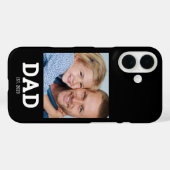 Black Dad Established Photo Case-Mate iPhone Hülle (Rückseite (Horizontal))