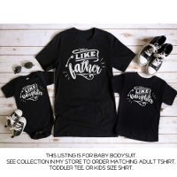 Black Daddy and Me Matching Vatertochter