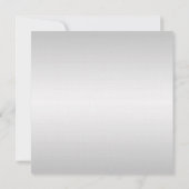 Black Dahlia Posh Hochzeit Einladung (Rückseite)