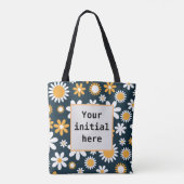 Black Daisy Tasche (Rückseite)