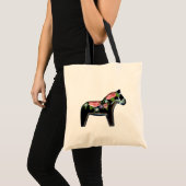 Black Dala Horse Tasche (Vorderseite (Produkt))