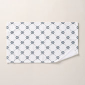 Black Damask Badetuch Set (Handtuch)