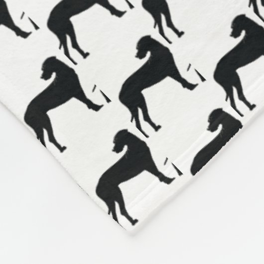 Black Dane Fleecedecke (Ecke)