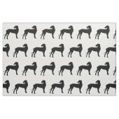 Black Dane Stoff (Fat Quarter (45,7 x 55,9 cm))