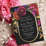 Black Dark Moody Elegant Blumen Herbsthochzeit Einladung<br><div class="desc">Erleben Sie das Wesen zeitloser Eleganz mit unserer Black Dark Moody Elegant Floral Herbst Hochzeitseinladung,  inspiriert durch Viktorianische Vintage Ästhetik. Genießen Sie die satten,  stimmungsvollen Herbstfarben mit aufwändigen Blumendesigns,  die raffiniert sind. Machen Sie Ihre Hochzeit zu einer Affäre,  um sich mit dieser exquisiten Einladung Suite zu erinnern.</div>