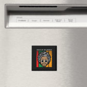 Black Dean Students King Black History Monte Me Magnet (In Situ (Geschirrspüler))