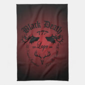 Black Death 777 - Catskill Mountain Lager Handtuch (Vertikal)