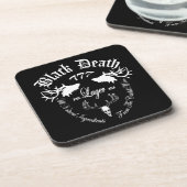 Black Death 777 - Catskill Mountain Lager Untersetzer (Linke Seite)