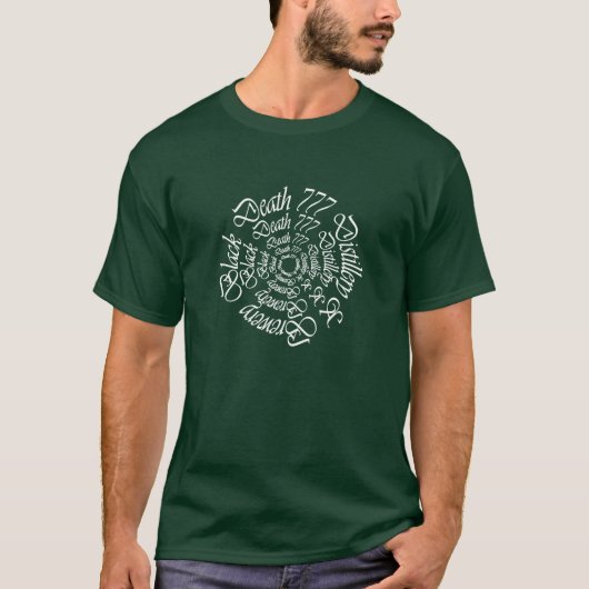 Black Death 777 - Circles T-Shirt (Vorderseite)