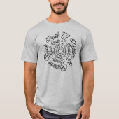 Black Death 777 - Circles T-Shirt (Vorderseite)