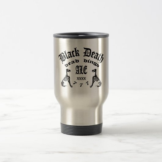 Black Death 777 - Dead Dingo Ale Reisebecher (Mittel)