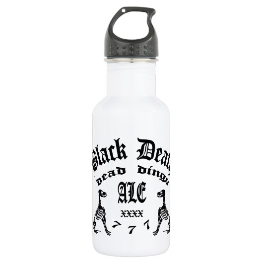 Black Death 777 - Dead Dingo Ale Trinkflasche (Vorderseite)