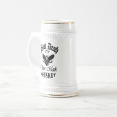 Black Death 777 - Deaths Head Whiskey Bierglas (Vorderseite Links)