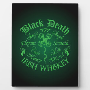 Black Death 777 - Honey Irish Whiskey Fotoplatte