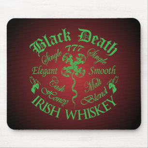 Black Death 777 - Honey Irish Whiskey Mousepad
