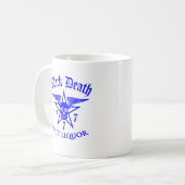 Black Death 777 - Malt Liquor Kaffeetasse (Vorderseite Links)