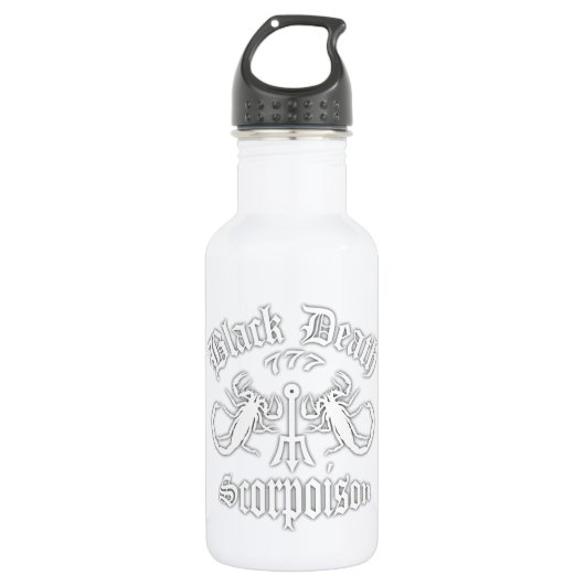 Black Death 777- Scorpoison Vodka Trinkflasche (Vorderseite)