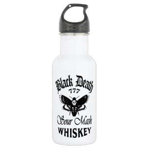 Black Death 77 - Totenkopf Edelstahlflasche