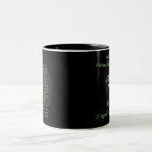 Black Death European Tour Zweifarbige Tasse (Mittel)