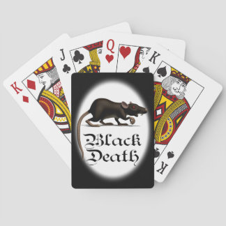 Black Death Rat Spielkarten