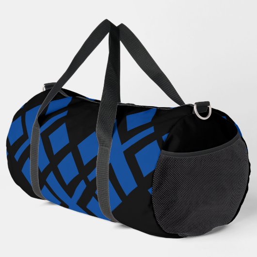Black Deep Blue Duffle Bag (Rechte Ecke)