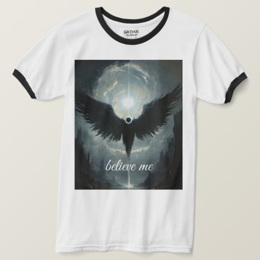 Black Devil Graphic T-Shirt - Edgy Streetwear | Du (Design vorne)