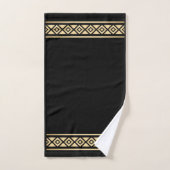 „Black Diamond“-Badehandtuch-Set Badhandtuch Set (Handtuch)