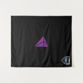 Black Diamond Beruflich Wrestling Wandteppich (Vorderseite (Horizontal))