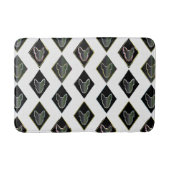 Black Diamond Bulle Terrier Badematte (Vorderseite)