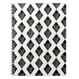 Black Diamond Bulle Terrier Notizblock