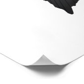 Black Diamond Cichlid Poster (Ecke)