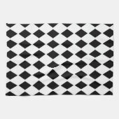 Black Diamond Design Geschirrtuch (Horizontal)