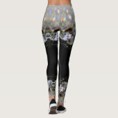 Black Diamond Modern Modern modische Mode Sport Te Leggings (Rückseite)
