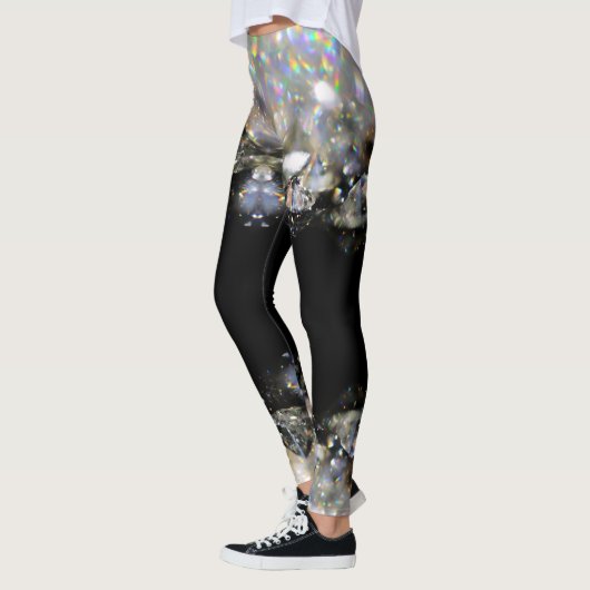 Black Diamond Modern Modern modische Mode Sport Te Leggings (Links)