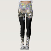 Black Diamond Modern Modern modische Mode Sport Te Leggings (Vorderseite)