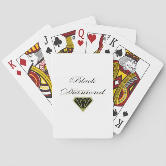 Black Diamond - Playing cards Spielkarten (Rückseite)
