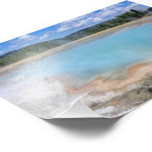 Black Diamond Pool, Yellowstone National Park Fotodruck (Ecke)