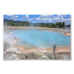 Black Diamond Pool, Yellowstone-Nationalpark Fotodruck