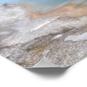 Black Diamond Pool, Yellowstone Nationalpark Poster (Ecke)