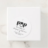 Black Diamond Ring Pop Gevor Tag Geschenkanhänger (Beispiel)