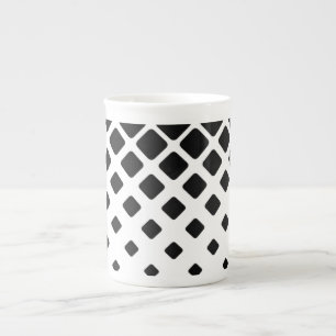 Black Diamond-Tasse Porzellantasse