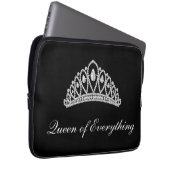 Black Diamond Tiara Königin von allem Laptop Laptopschutzhülle (Vorne Rechts)