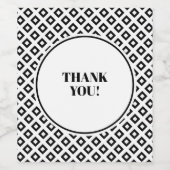 Black Diamond Weinetikett (Einzelnes Label)