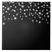 Black Diamonds Fliese (Vorderseite)